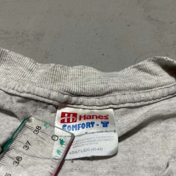 **Vintage Grey and Red Pioneer "It's Loud in Here" Racing T-Shirt - Picture 3 of 5